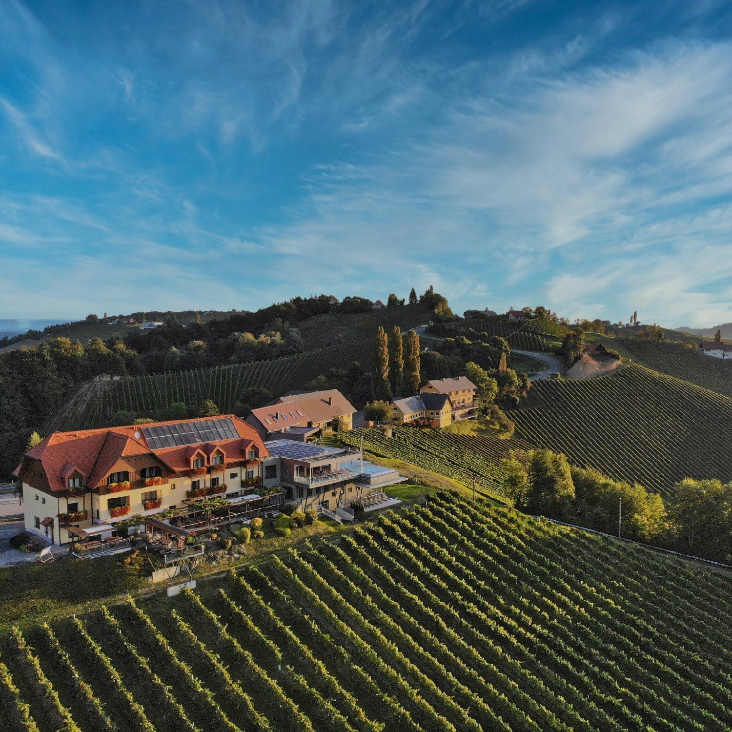 Mahorko Wein Wellness Wasserbueffel Glanz an der Weinstraße 外观 照片